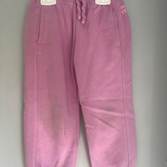Zara magenta creative stories sweatpants Sz 3 EUC