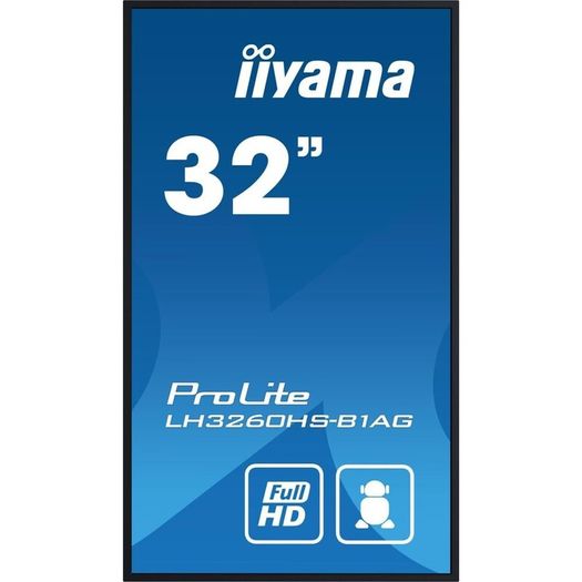 Digital Advertising Screen Full HD, 24/7, Android & Wi-Fi | Iiyama 32"