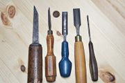 5 chisels, incl. Sorby, Henry Taylor