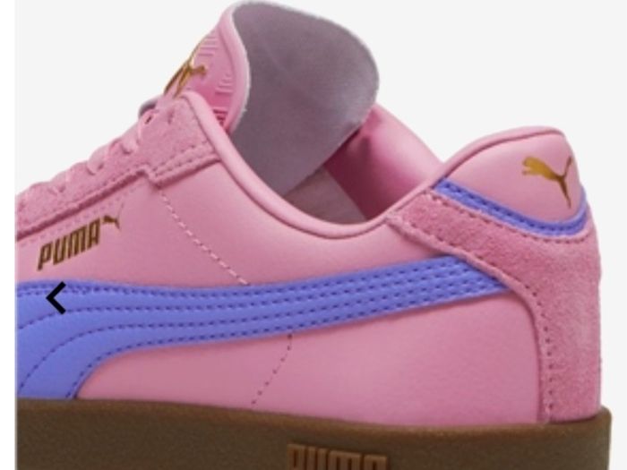 Puma  ladies/kids pink suede trainers
