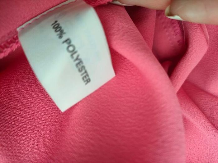 vintage 90s Coral button up Pencil Dress UK 12 14