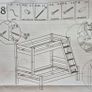 Kidz Bunk Bed, sold with 4ft Double Mattress (Bottom Bunk) Image 9