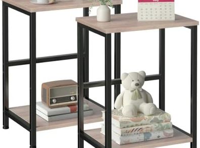 Side Tables Set of 2, Bedside Tables, Coffee Table living room