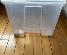 LARGE IKEA Samla storage box and lid