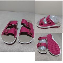 New Pink Sandals Flat Shoes
