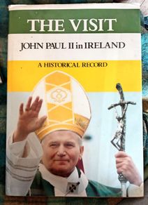 Pope John Paul Historical Record Ireland Visit Book