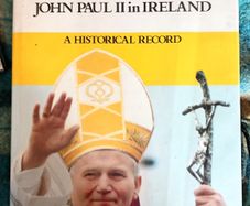 Pope John Paul Historical Record Ireland Visit Book