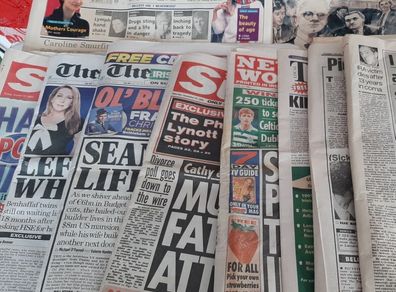 old newspapers