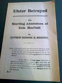 Irish political leaflet 1923 Ulster betrayed by Free State Government Ireland