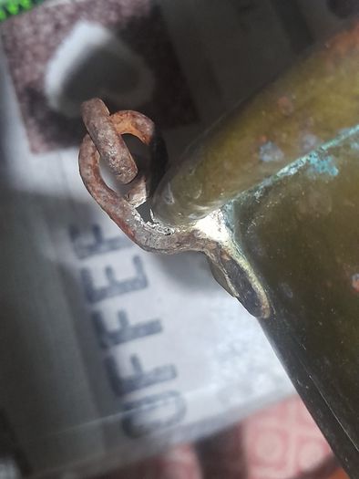Antique Copper Cauldron or Pot, likely dating from the 19th or early 20th century, featuring a natural patina and oxidation typical of age and use