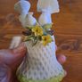 Vintage Saxony Porcelain Bell Image 3