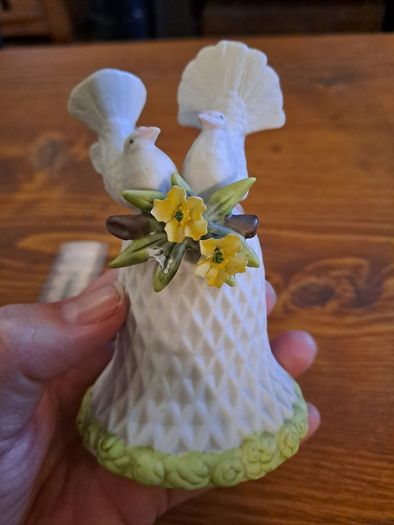 Vintage Saxony Porcelain Bell