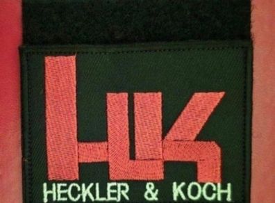 HECKLER AND KOCH  , embroidered patch , firearms company.