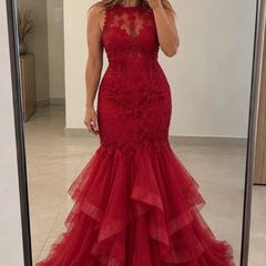 Red evening/prom/debs/ball dress