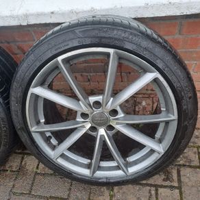 Audi RS4c 19 inch alloys,  V Spoke. 245,40,19 Michelin Pilot Sport 4 and Michelin Primacy 3