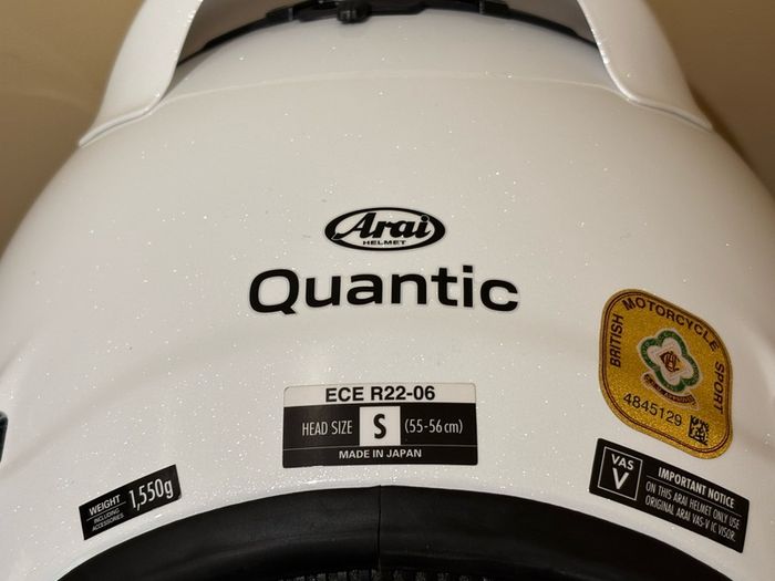 Arai Quantic Motorcycle Helmet