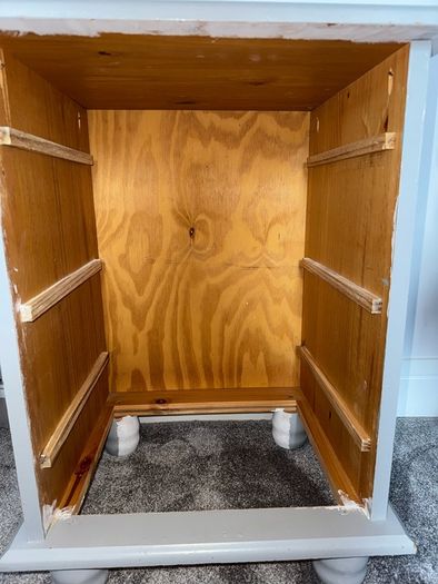 Solid Wood 3 Drawer Bedside Locker