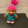 Authentic Vintage 90's Russ Troll doll "around the world " China Image 2