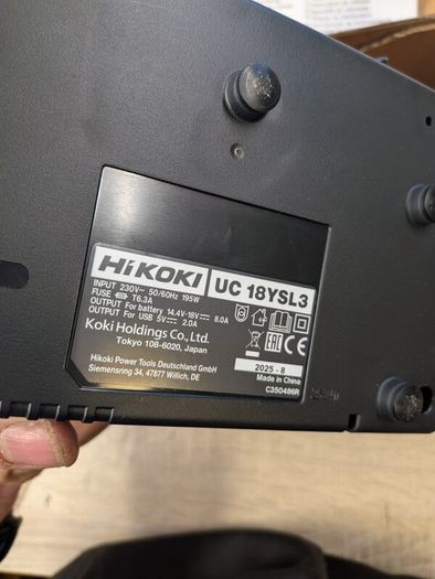 Hikoki multivolt fast charger New