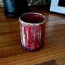 Handmade Ceramic Pen Holder / Brush Pot - One of a Kind Studio Pottery Image 5