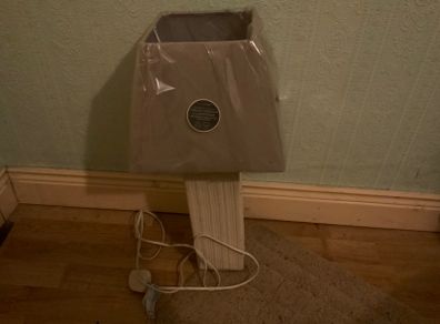 Table lamp.