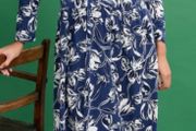 Seasalt Cornwall Cladonia Long Sleeve Jersey Dress