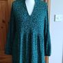 Bnwts Dunnes Green and black floral midi dress size M 12/14 Image 2