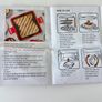 Temmys Microwave Sandwich Toastie Maker Green Image 10