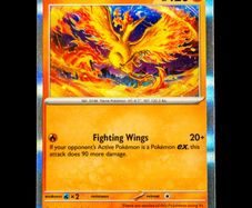 Moltres 014/094 Holo Rare Phantasmal Flames Mega Evolution Pokemon Card Legendary Bird