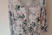 Per Una M&amp;S floral cardigan size UK16 EU44 Postage included