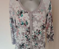 Per Una M&S floral cardigan size UK16 EU44 Postage included