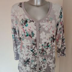Per Una M&S floral cardigan size UK16 EU44 Postage included
