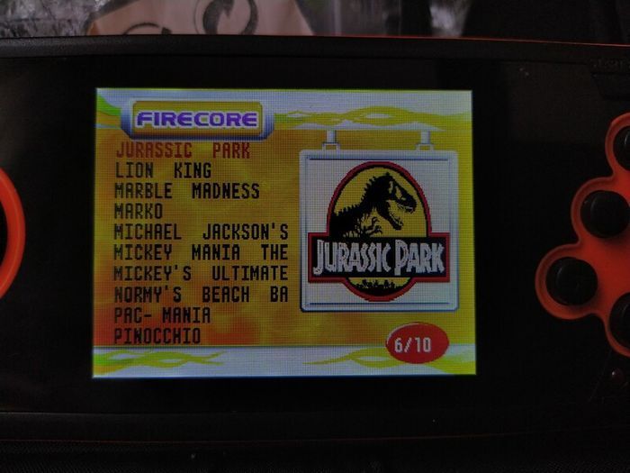Handheld Sega Mega Drive