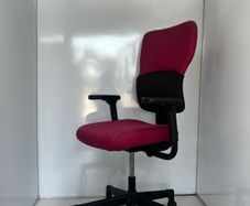 Pink office chair