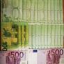 Euro notes 100, 200, 500 Image 2