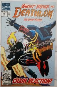 Deathlok #10 Deathlok VS Ghost Rider - Round 2 (1992)