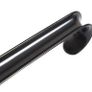 3 Pieces 23.6 Inches Extra Long Plastic Shoe Horn with Curved Handle, Long Handled Shoehorn, Black Image 4