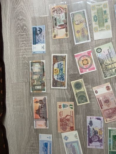 52PCS Notes From 28 Countries Real Banknotes New UNC