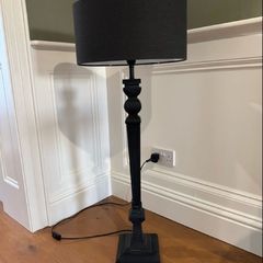 Tall Black Table Lamp