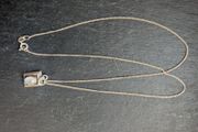 Silver pendant and chain