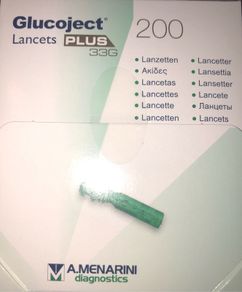 Glucoject lancets plus