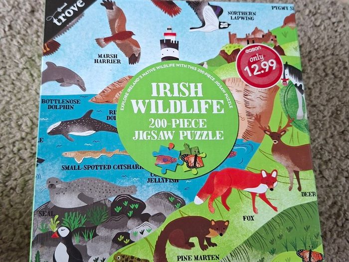 irish Wildlife 200 piece Jigsaw Puzzle