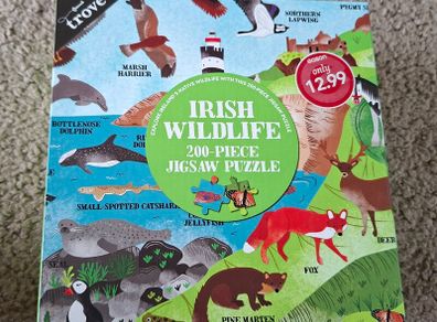 irish Wildlife 200 piece Jigsaw Puzzle