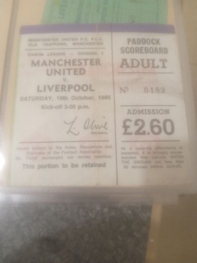 Match Tickets..