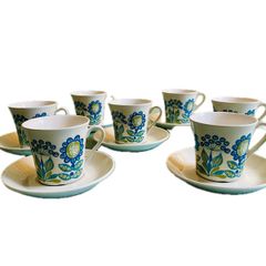 Tor Viking Vintage Cups and Saucers