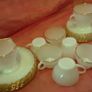 American milk white tea service, PRICE DROP Image 5