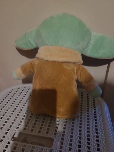 Baby Yoda with light up cheeks