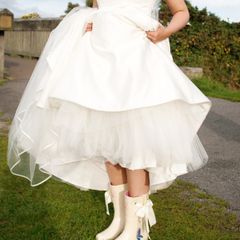 Evercreature Wedding Wellies size 6