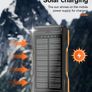 10000mAh Solar Portable Power Bank with Hand Crank Generator, SOS Distress Signal Light & Dual Super Bright Flashlights Image 6