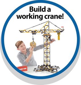 K'NEX Building Set Controlled Crane - 817 pc LIMITED EDITION